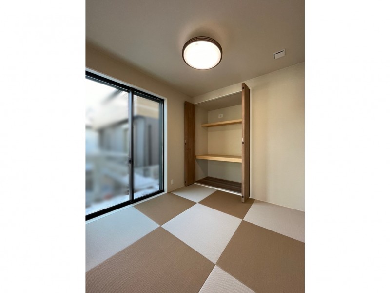 2号地　和室は2色の琉球畳を使用！和室っぽくない和室を♪